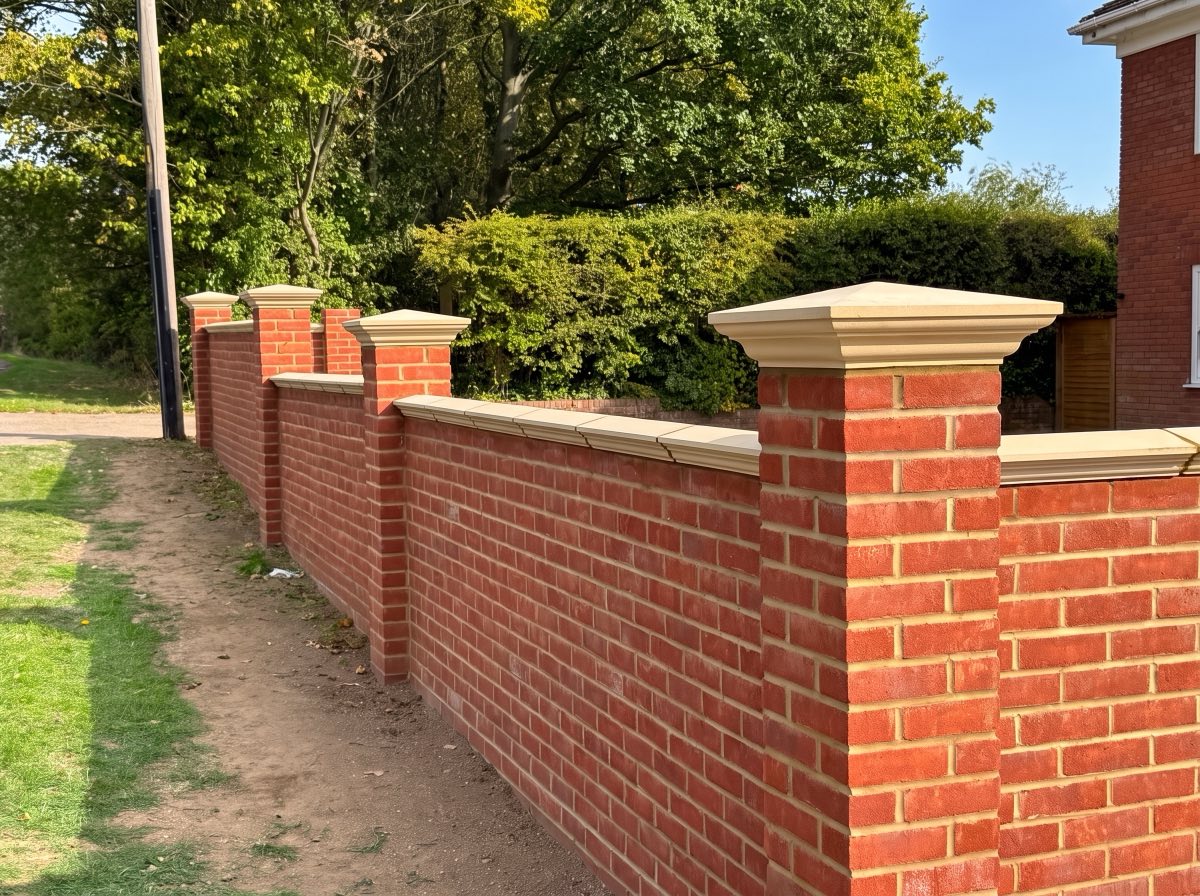 Pillar and pier-cap detail